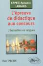 L'Épreuve De Didactique Aux Concours : L'Évaluation En Langues - Preview