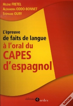 Capa do artigo L'Épreuve De Faits De Langue À L'Oral Du Capes D'Espagnol