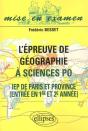 L'Épreuve De Géographie À Sciences Po - Iep De Paris Et  De Province - Entrée En 1re Et 2e Année - Preview