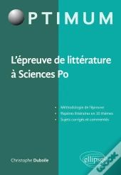 L'Épreuve De Littérature À Sciences Po