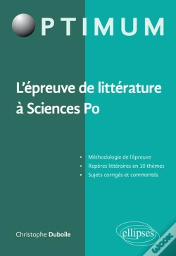 Capa do artigo L'Épreuve De Littérature À Sciences Po
