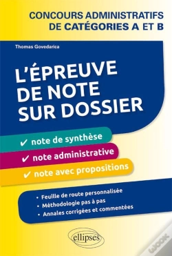 Capa do artigo L'Épreuve De Note Sur Dossier : Note De Synthèse, Note Administrative Et Note Opérationnelle. Concours Administratifs De Catégories A Et B