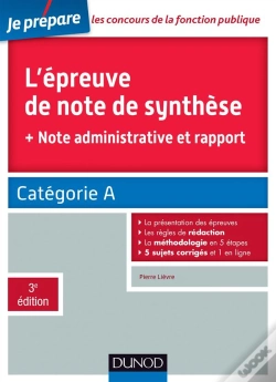 Capa do artigo L'Épreuve De Synthèse ; Catégorie A (3e Édition)
