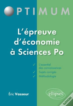 Capa do artigo L'Épreuve D'Économie À Sciences Po - Rappels De Cours Et Sujets Corrigés