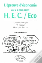 L'Épreuve D'Économie Aux Concours De La Voie Hec - Sujets 88 À 92
