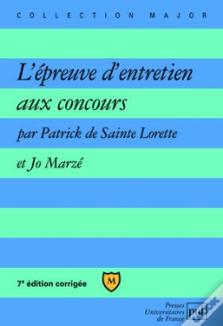 Capa do artigo L'Épreuve D'Entretien Aux Concours (7e Édition)