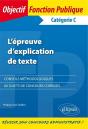 L'Épreuve D'Explication De Texte ; Catégorie C - Preview