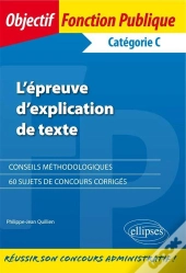 L'Épreuve D'Explication De Texte ; Catégorie C