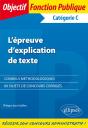 L'Épreuve D'Explication De Texte - Catégorie C - Preview