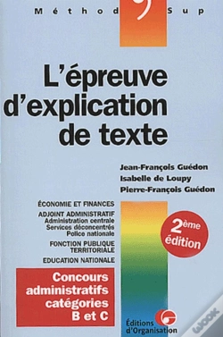 Capa do artigo L'Épreuve D'Explication De Texte : Collection Méthod'Sup