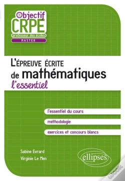 Capa do artigo L'Épreuve Écrite De Mathématiques - L'Essentiel