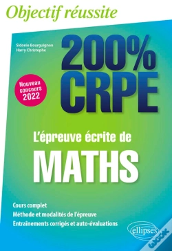 Capa do artigo L'Épreuve Écrite De Maths - Crpe Nouveau Concours 2022