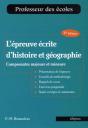 L'Épreuve Écrite D'Histoire Et Géographie ; Composantes Majeure Et Mineure - Preview