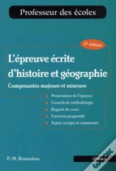 L'Épreuve Écrite D'Histoire Et Géographie ; Composantes Majeure Et Mineure