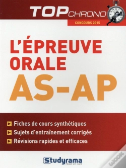 Capa do artigo L'Épreuve Orale As-Ap (Édition 2015)