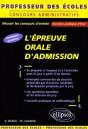 L'Épreuve Orale D'Admission Au Concours De Professeur Des Écoles - Preview