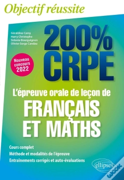 Capa do artigo L'Épreuve Orale De Leçon De Français Et Mathématiques : Crpe
