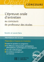 L'Epreuve Orale D'Entretien Au Concours De Professeur Des Ecoles