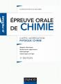 L'Épreuve Orale Du Capes De Chimie (3e Édition) - Preview