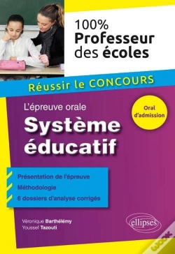 Capa do artigo L'Épreuve Orale. Système Éducatif