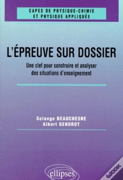 Capa do artigo L'Épreuve Sur Dossier Du Capes De Physique-Chimie - Une Clef Pour Construire Et Analyser Des Situations D'Enseignement