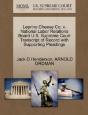 Leprino Cheese Co. V. National Labor Relations Board U.S. Supreme Court Transcript Of Record With Supporting Pleadings - Preview