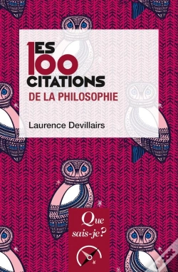 Capa do artigo Les 100 Citations De La Philosophie