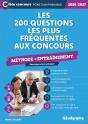 Les 200 Questions Les Plus Fréquentes Aux Concours - Méthode + Entraînement (Catégories A, B Et C) (Édition 2026/2027) - Preview