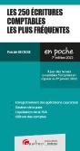 Les 250 Ecritures Comptables Les Plus Frequentes, 7eme Edition - A Jour Des Normes Comptables Franca - Preview