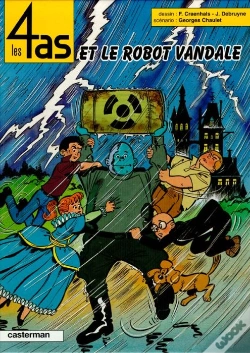 Capa do artigo Les 4 As T.21 ; Les 4 As Et Le Robot Vandale
