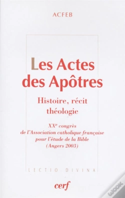 Capa do artigo Les Actes Des Apôtres - Xxe Congrès
