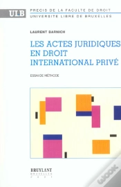 Capa do artigo Les Actes Juridiques En Droit International Prive