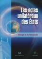 Les Actes Unilatéraux Des Etats - Preview