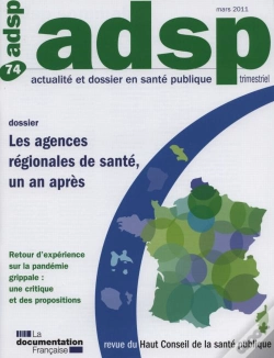 Capa do artigo Les Agences Regionales De Sante, Un An Apres (N.73)