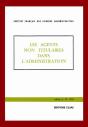 Les Agents Non Titulaires Dans L'Administration ; Journées D'Études 22 Février 1975 - Preview