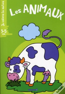 Capa do artigo Les Animaux 3-5 Ans Vache Je Colorie La Nature