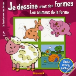 Capa do artigo Les Animaux De La Ferme Je Dessine Avec Des Formes