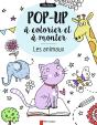 Les Animaux ; Pop-Up À Colorier Et À Monter - Preview