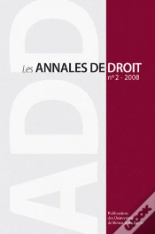 Capa do artigo Les Annales De Droit T.2 (Édition 2008)