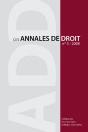 Les Annales De Droit T.3 (Édition 2009) - Preview