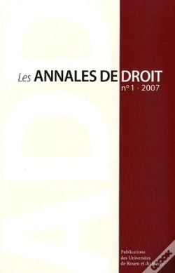 Capa do artigo Les Annales De Droit Tome 2007/1