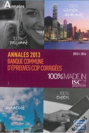 Capa do artigo Les Annales Hec (Bce) 2013-2014