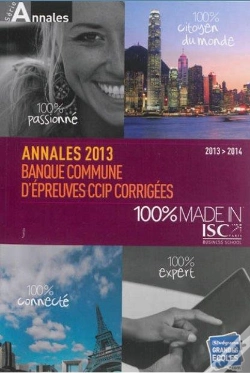 Capa do artigo Les Annales Hec (Bce) 2013-2014
