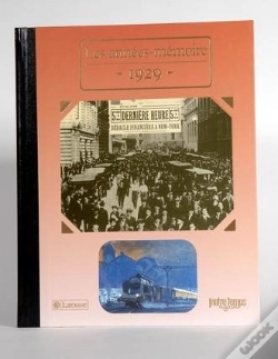Capa do artigo Les Années-Mémoires 1929