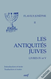 Capa do artigo Les Antiquites Juives Livres Iv-V