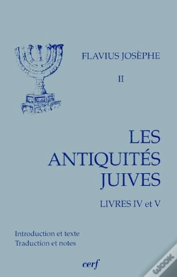 Capa do artigo Les Antiquites Juives Livres Iv-V