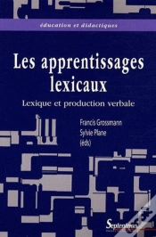 Capa do artigo Les Apprentissages Lexicaux : Lexique Et Production Verbale