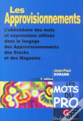 Les Approvisionnements