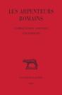 Les Arpenteurs Romains ; Commentaire Anonyme Sur Frontin - Preview