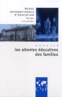 Les Attentes Educatives Des Familles Revue Internationales D'Educations Sevres 62 - Preview